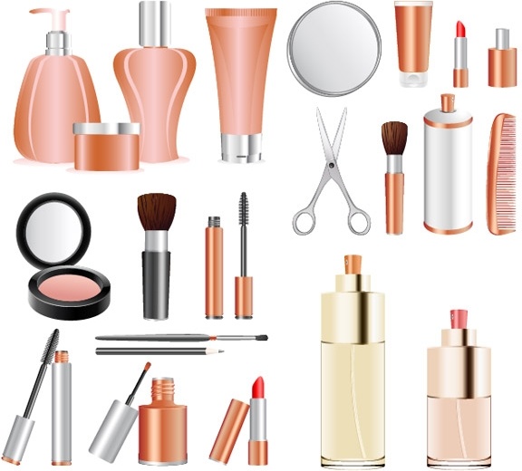 Cosmetics on Variety Of Cosmetics Clip Art Vector Misc   Free Vector For Free