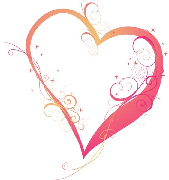 free abstract heart clipart - photo #42