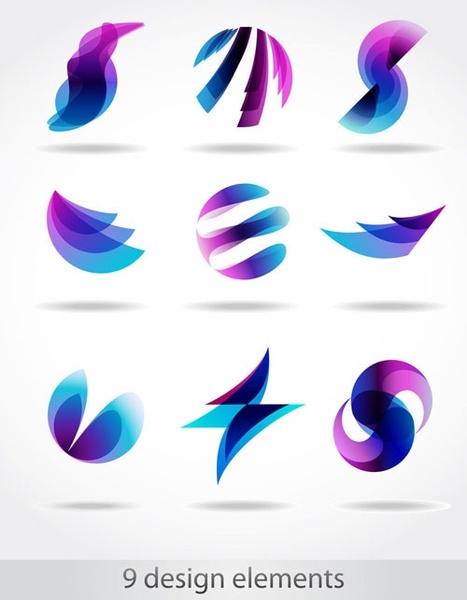 Abstract symbol graphics 05 vector Free vector in Encapsulated