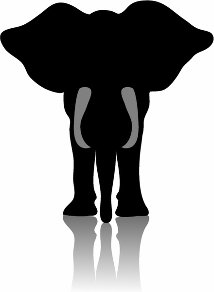elephant clipart front view - photo #34