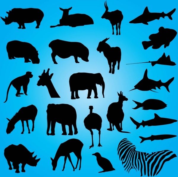 Animals Free vector in Adobe Illustrator ai ( .ai ) vector illustration