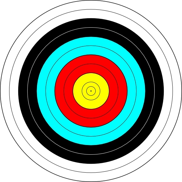 free animated target clipart - photo #24