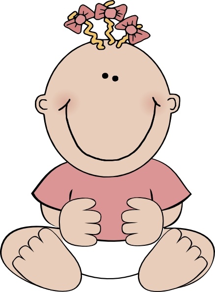 free baby girl clip art pictures - photo #14