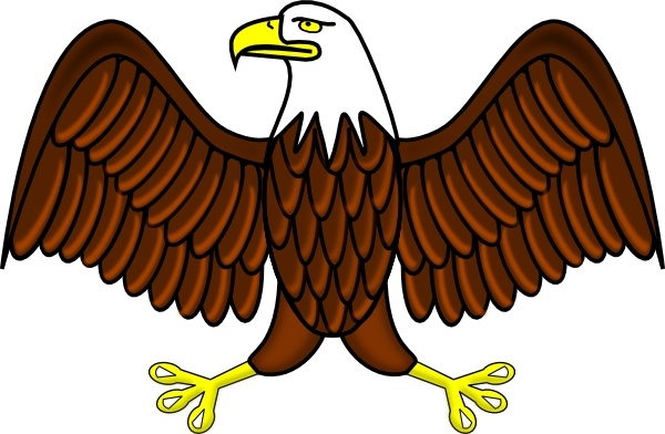 free clipart of bald eagles - photo #1