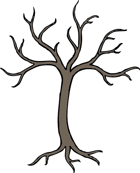 Tree  on Bare Dead Tree Clip Art Vector Clip Art   Free Vector For Free