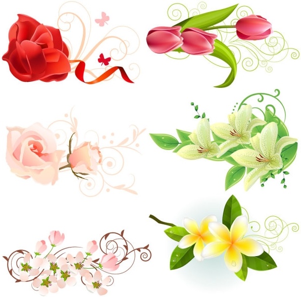 flower vector clip art free download - photo #9