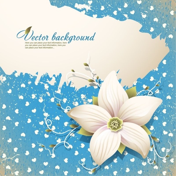 Vector Background Free Download on Hermosas Flores De Vectores De Fondo Vector De Fondo   Vectores Gratis