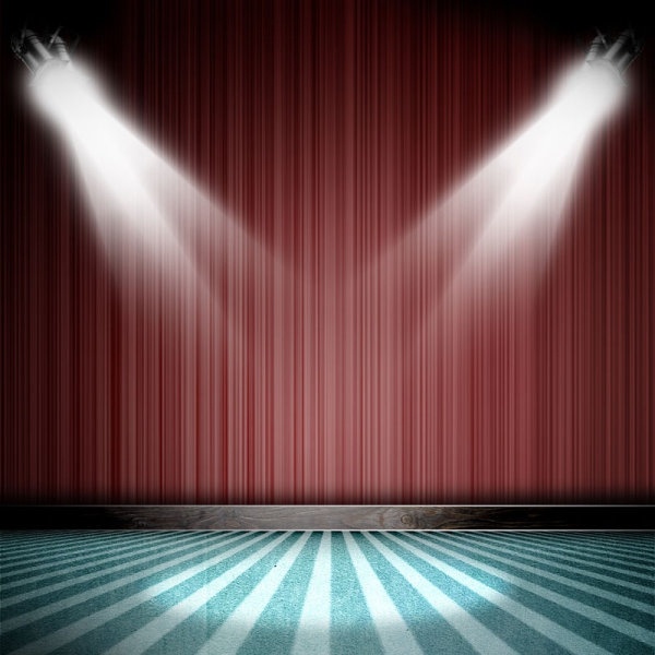stage with lights photos free download