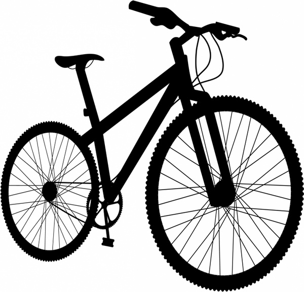 bicycle clip art silhouette - photo #9