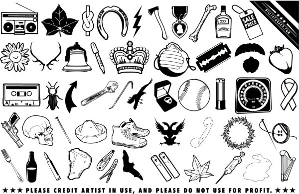 free vector clipart black and white - photo #36