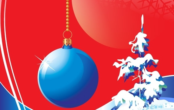 Free Christmas Wallpaper on Blue Christmas Tema De Design Vector Vetor De Natal   Vector Livre