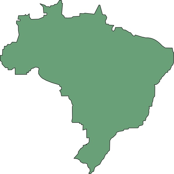mapa do brasil vetor. Brazil clip art. Preview