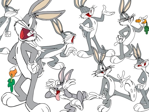 bugs bunny bugs de dibujos animados conejito clipart