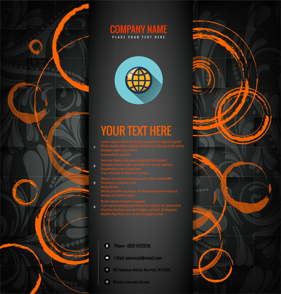 Illustrator Template Brochure Prntbl Concejomunicipaldechinu Gov Co