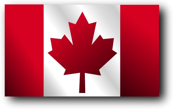 clip art canadian flag free - photo #46