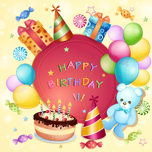 Birthday party cartoon pictures free vector download (17,549 Free