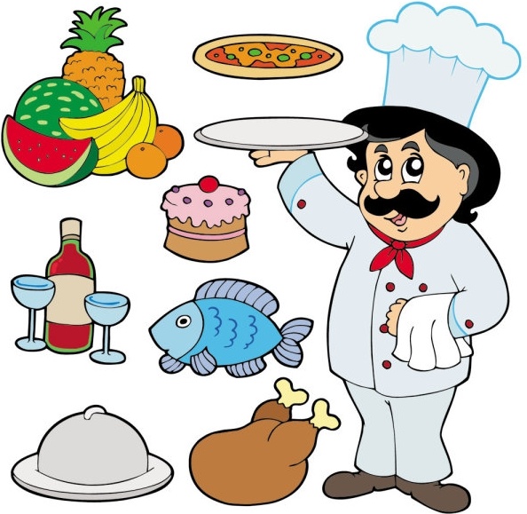 chef clipart vector free download - photo #49