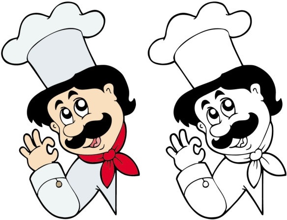 Free Vector on Chef 06 Vector Vector Cartoon   Free Vector For Free Download
