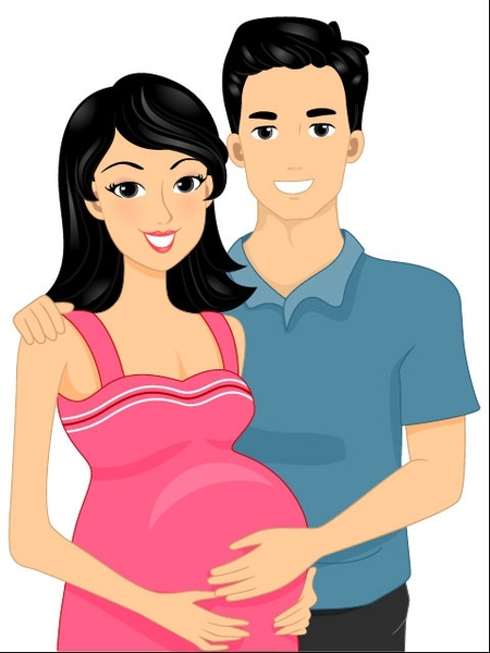 Cartoon Pictures Of Pregnant Woman