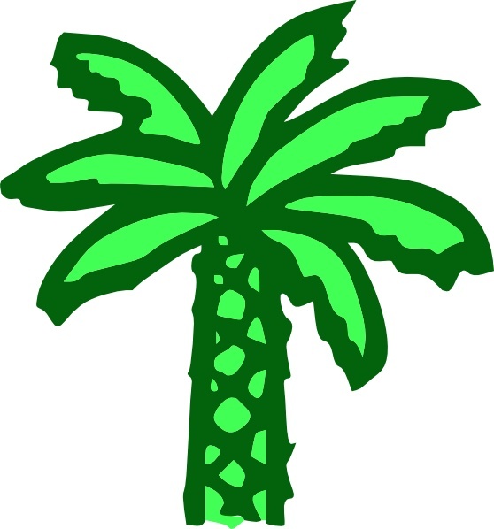 free clip art cartoon palm trees - photo #11