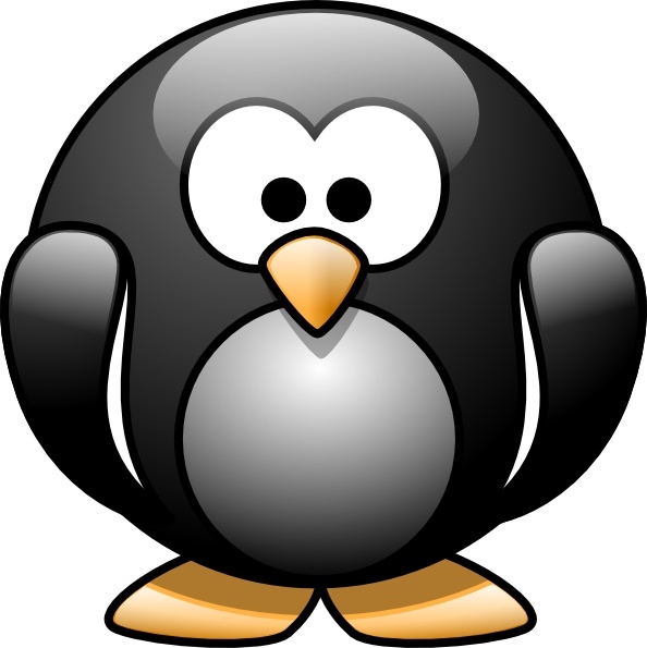clip art cartoon penguin - photo #1