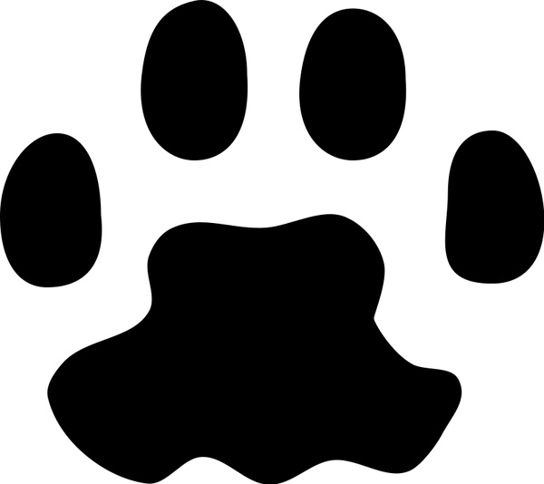 clipart cat paw - photo #46