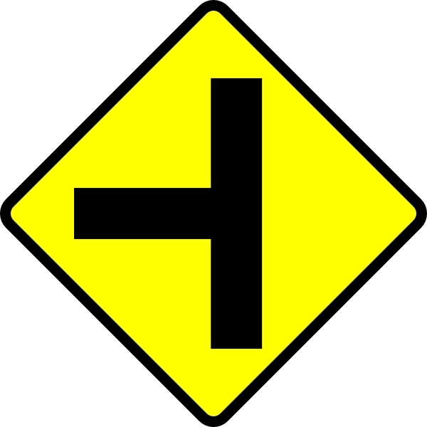 clipart road signs free - photo #43