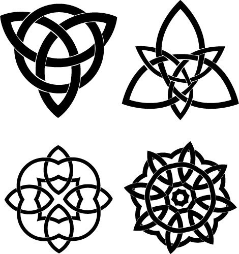 Pattern Vector Free Download on Celtic Knots Vector Set Vector Misc   Free Vector For Free Download