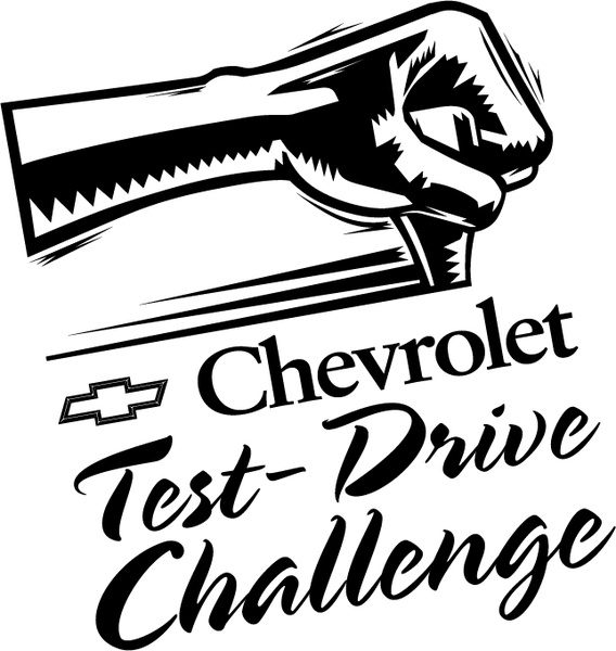 Chevrolet on Chevrolet Test Drive Challenge Vector Logo   Free Vector For Free