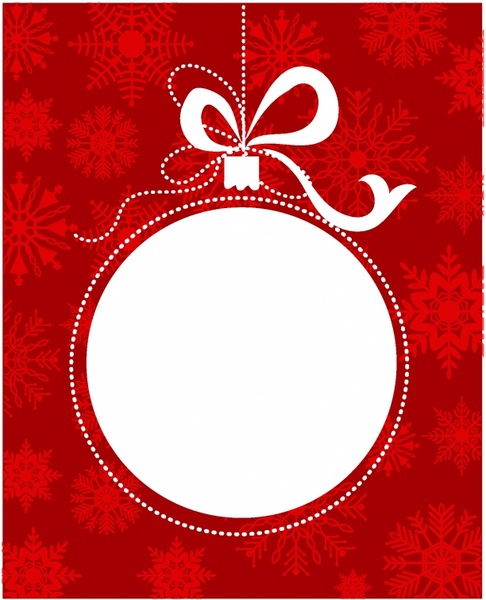 Christmas ornament frame free vector download (20,114 Free vector) for