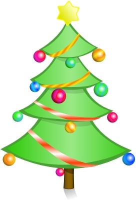 free christmas tree clip art vector - photo #41