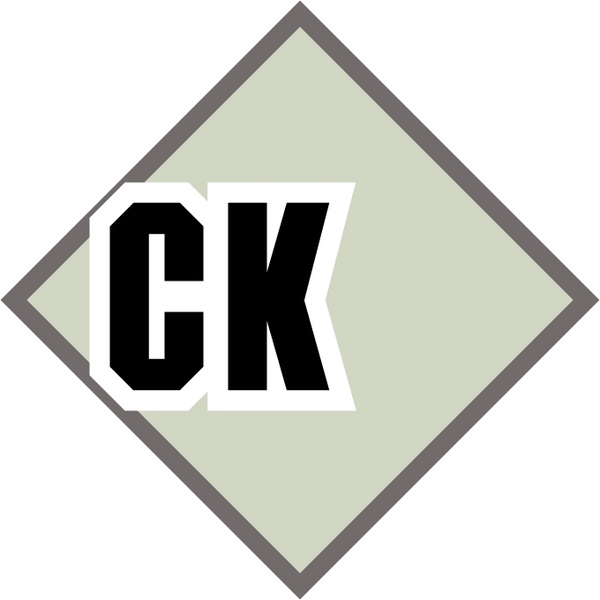 Vector logo >> ck