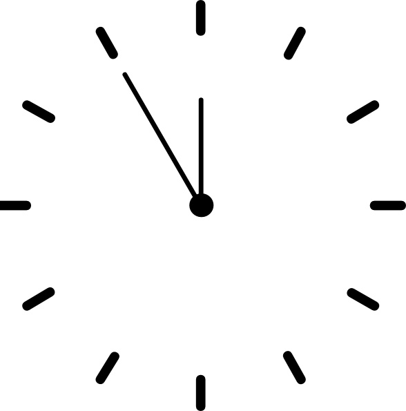clipart of clock without hands - photo #42