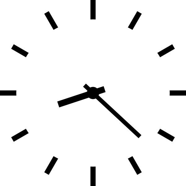 free clock clipart vector - photo #1