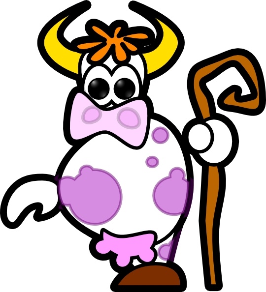 clipart picture of cow - photo #47