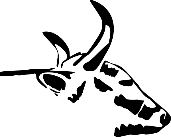 free clip art cow head - photo #2
