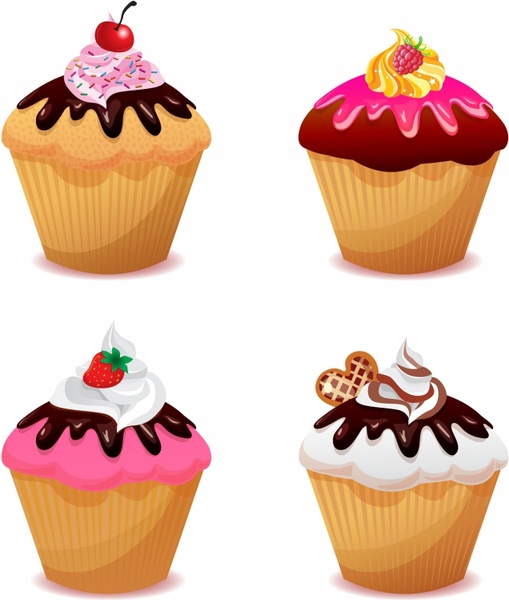 free vector clipart cupcake - photo #11