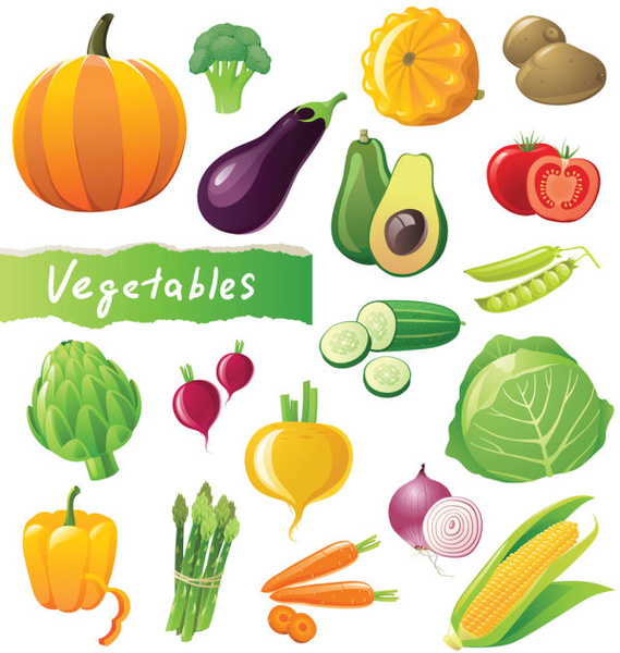 fresh vegetables clipart - photo #45