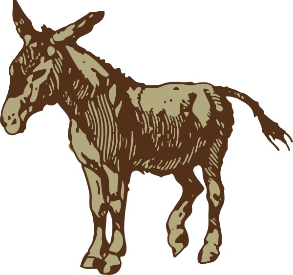 free clipart donkey - photo #38