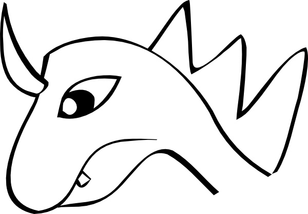 free clip art dragon. Free vector Vector clip art Dragon Head clip art. File size: 0.06 MB