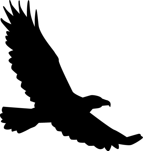 eagle silhouette clip art free - photo #20