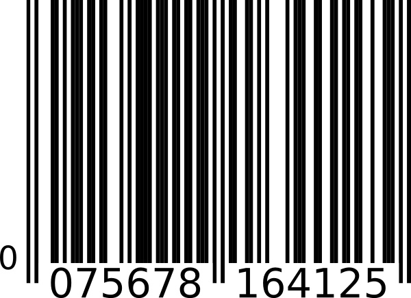 barcode clipart free - photo #8
