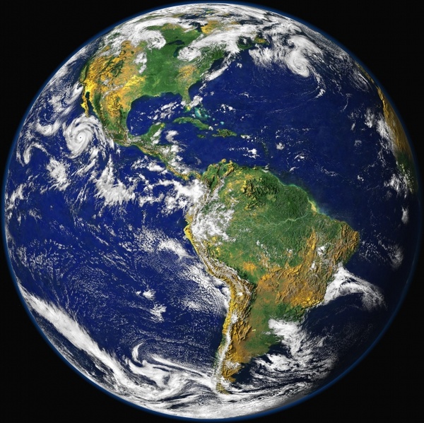earth blue planet globe
