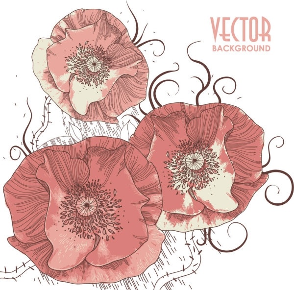 Elegant Wallpaper on Elegant Pattern Background 05 Vector Vector Background   Free Vector