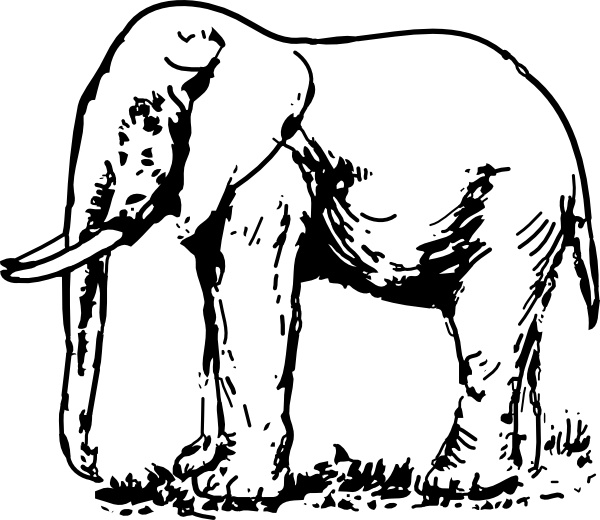 pregnant woman clipart. Elephant Drawing clip art