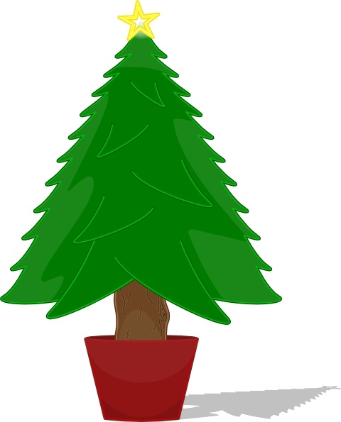 christmas tree clip art free download - photo #28
