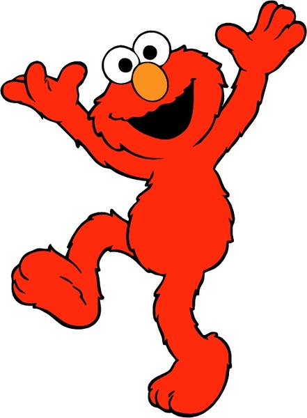 Free Vector on Elmo Sesame Street Vector Logo   Free Vector For Free Download