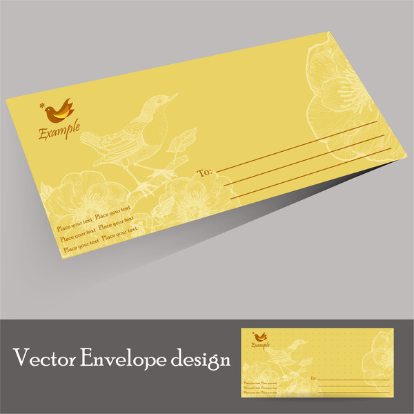 Envelope Templates Vector Free Download