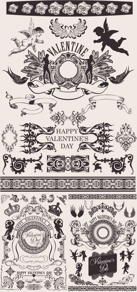 european gorgeous valentine day theme classic lace 