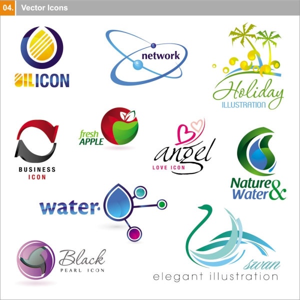 Logo Design  Photoshop on Fine Logo06 Vector Vector Misc   Free Vector For Free Download